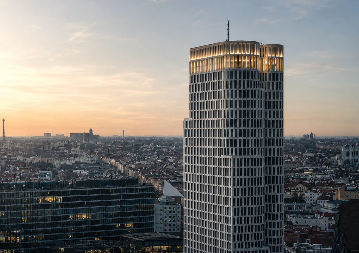 Sky Residence, terrace and skyline